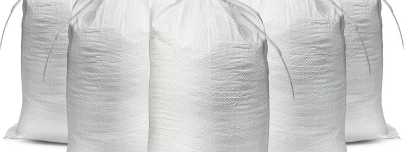 woven polyethylene bags